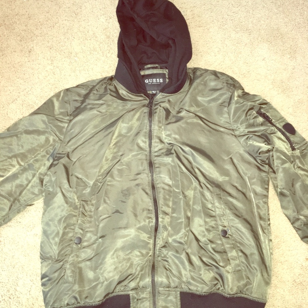 Guess Jacket with Removable Hood - Size Medium